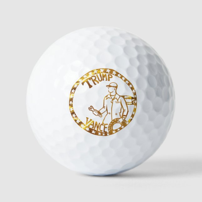 BALLES DE GOLF TRUMP 2024 (Recto)