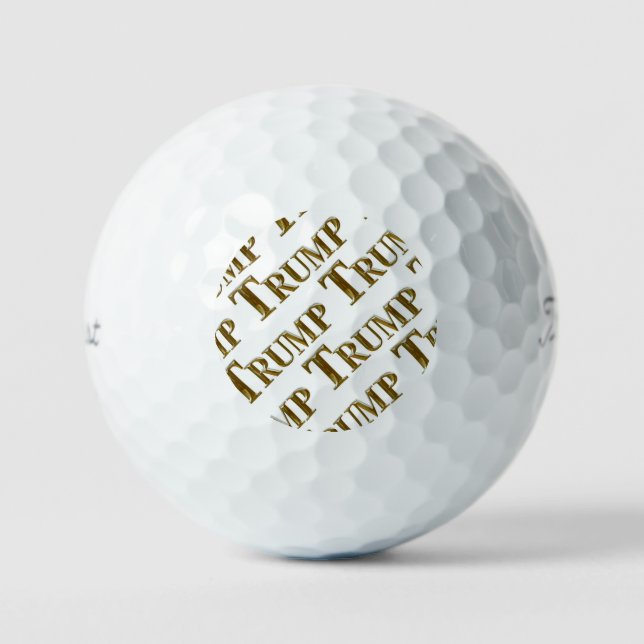 BALLES DE GOLF TRUMP 2024 (Recto)