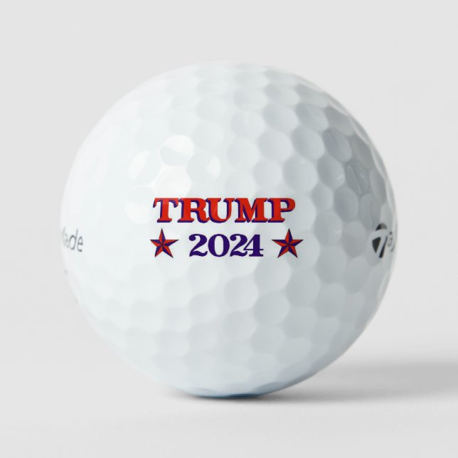 Balles De Golf Trump 2024 étoiles (Recto)
