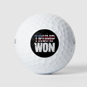 Balles De Golf Trump a gagné 47e élection du président américain