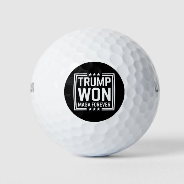 Balles De Golf Trump a gagné la 47e élection présidentielle améri (Devant)