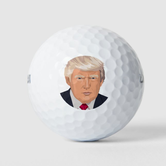 Balles De Golf Trump Balls (Devant)