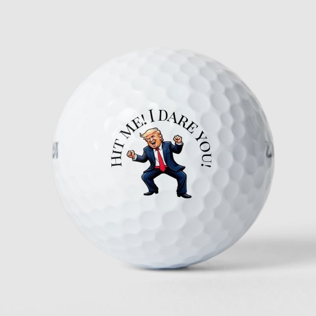 Balles De Golf Trump Dance 47 Personnaliser (Devant)