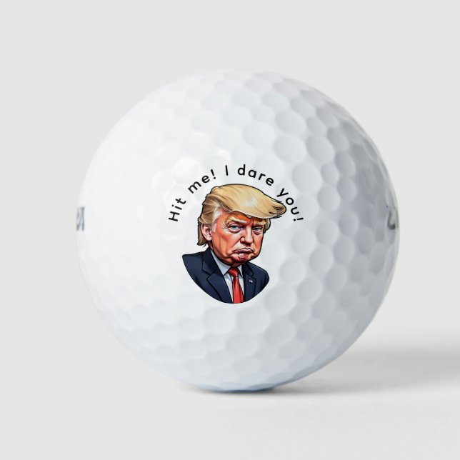 Balles De Golf Trump et personnalisation (Devant)
