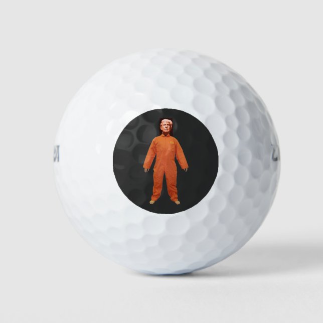 Balles De Golf Trump Prisonnier Golf Ball (Devant)