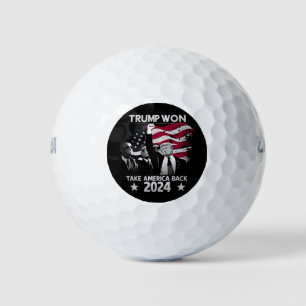Balles De Golf Trump remporte à nouveau l'Amérique en 2024
