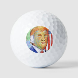 Balles De Golf Trump Van Gogh