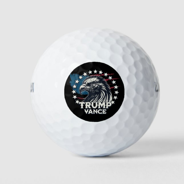 Balles De Golf Trump Vance (Devant)
