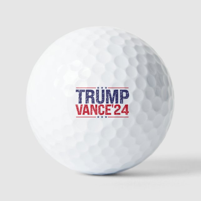 Balles De Golf Trump Vance 2024 (Recto)