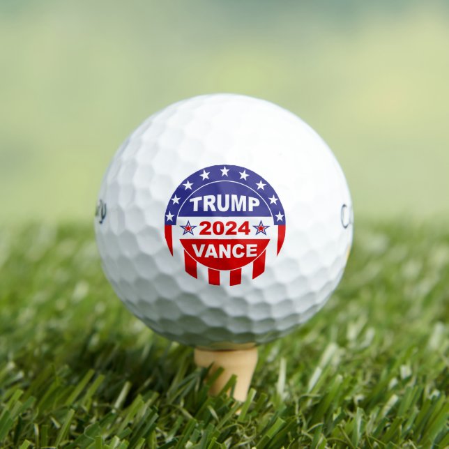 BALLES DE GOLF TRUMP VANCE 2024