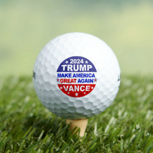 BALLES DE GOLF TRUMP VANCE 2024