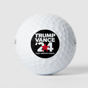 Balles De Golf Trump Vance 2024 Vote Élection Trump 2024