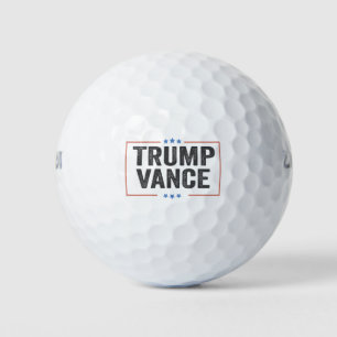Balles De Golf Trump Vice-Président Vance Président Election USA