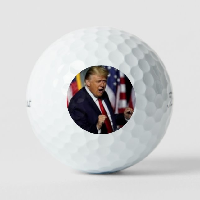 Balles De Golf Trump - Victory Dance Golf Balls, (Recto)