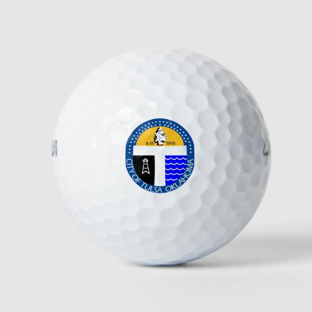 Balles De Golf Tulsa, Oklahoma (Devant)