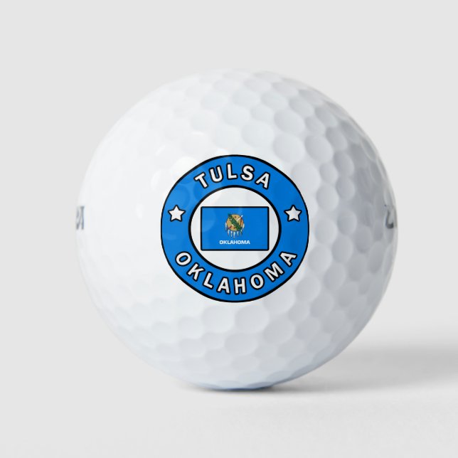 Balles De Golf Tulsa Oklahoma (Devant)