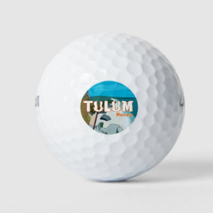 Balles De Golf Tulum Mexique Grande idée cadeau