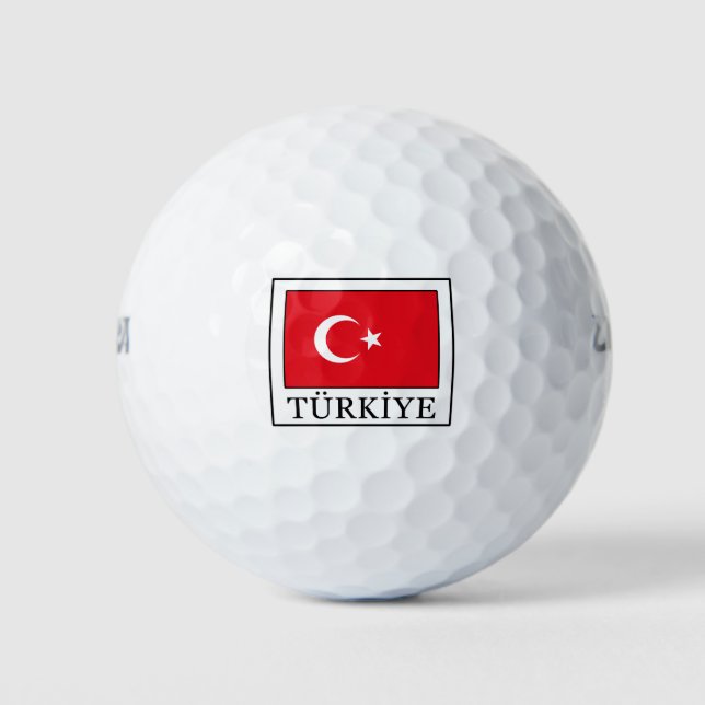 Balles De Golf Türkiye (Devant)