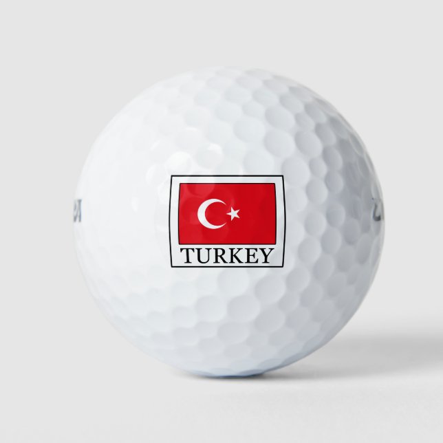 Balles De Golf Turquie (Devant)