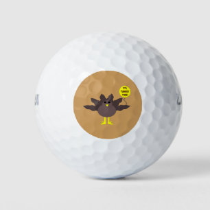 Balles De Golf Turquie Heure Thanksgiving Golf Ball