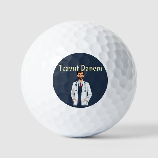 Balles de Golf Tzavut Danem (Recto)