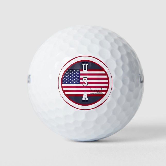Balles De Golf U.S.A. Wilson Ultra 500 (Devant)