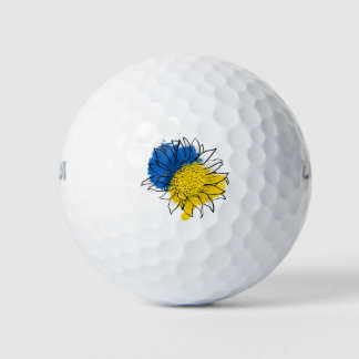 Balles De Golf Ukraine Soutien au tournesol