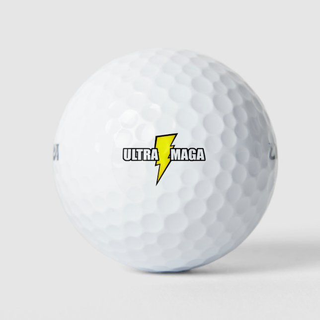 BALLES DE GOLF ULTRA MAGA (Devant)