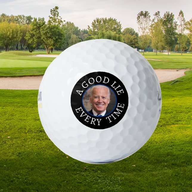 Balles De Golf Un bon mensonge de Biden (Créateur téléchargé)