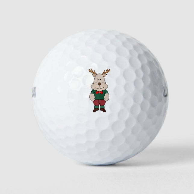 Balles De Golf Un cerf mignon (Devant)