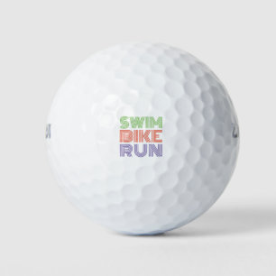 Balles De Golf Un grand cadeau de triathlon pour votre ami ou vot