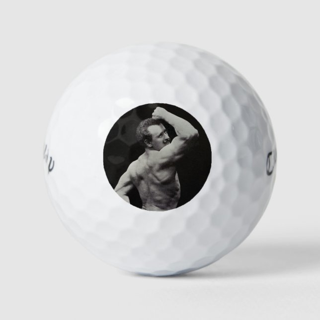 Balles De Golf Un nouvel article de StrongMen Eugen Sandow Bodybu (Devant)