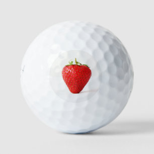 Balles De Golf Une fraise rouge peut être 6 gbcna