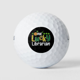 Balles De Golf Une Lucky Librarian School St Patrick's Day