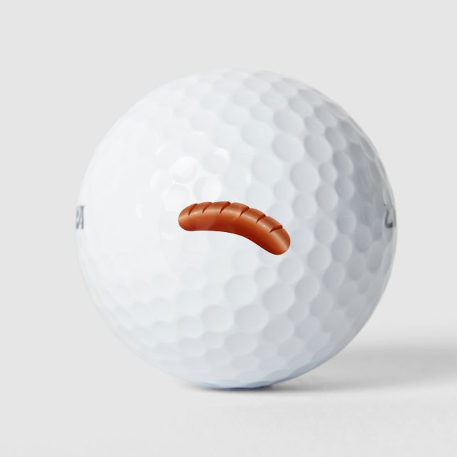 Balles De Golf Une saucisse (Devant)