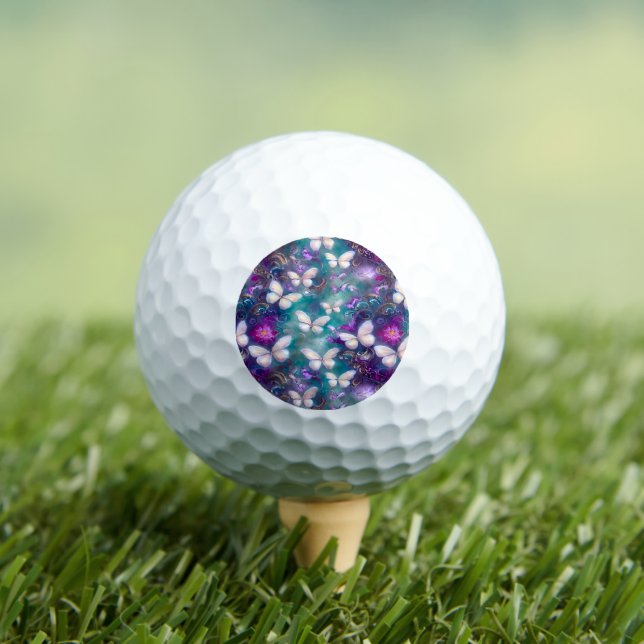 Balles De Golf Une série papillon mystique Design 1 (T-shirt Insitu)