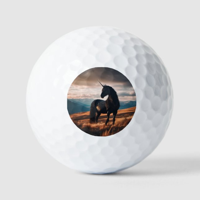 Balles De Golf Unicorne (Recto)