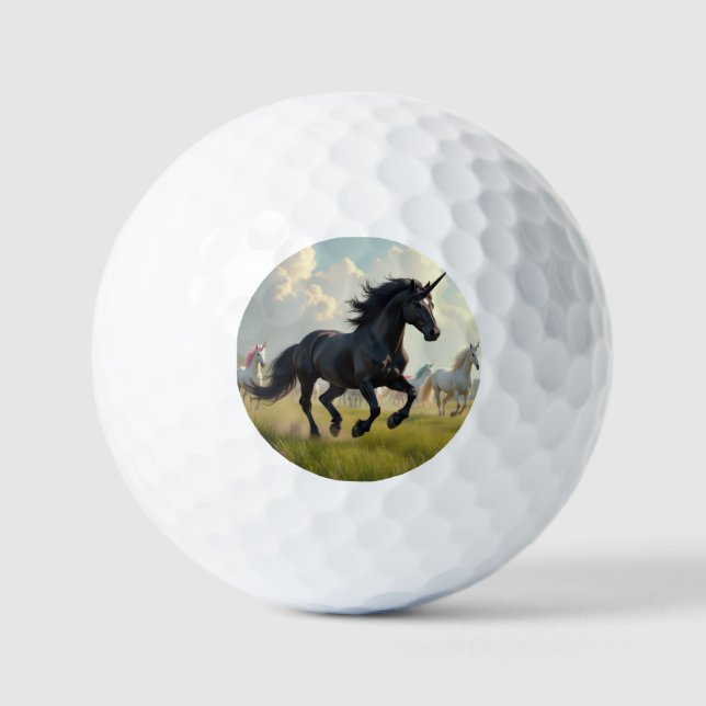 Balles De Golf Unicorne (Recto)