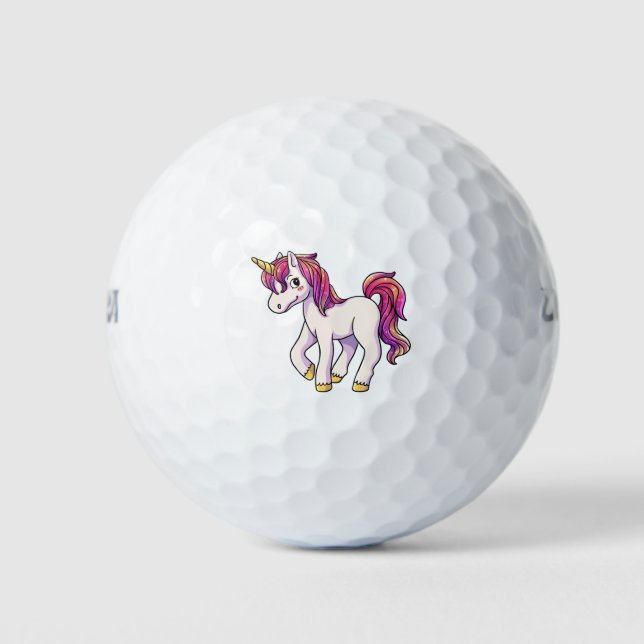 Balles De Golf Unicorne (Devant)