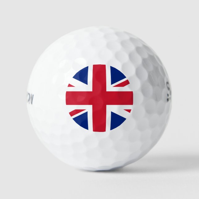 Balles De Golf Union Jack Drapeau ssf gbcnt (Recto)