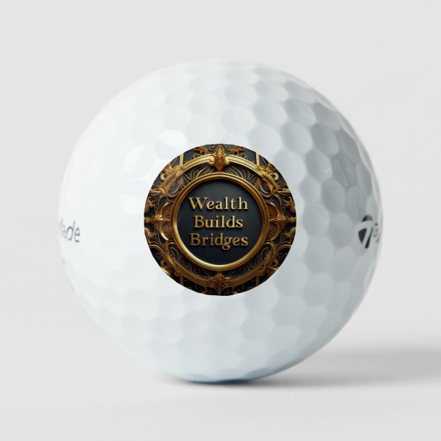 Balles De Golf "Unité financière" (Recto)