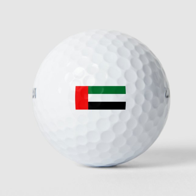 Balles De Golf United Arab Emirat Flag (Devant)