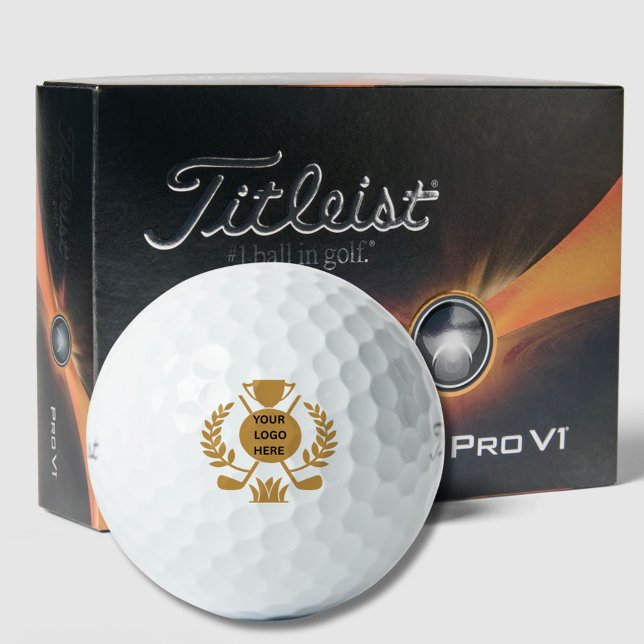 Balles De Golf Upload Your Logo Custom Company Promotion  (Créateur téléchargé)