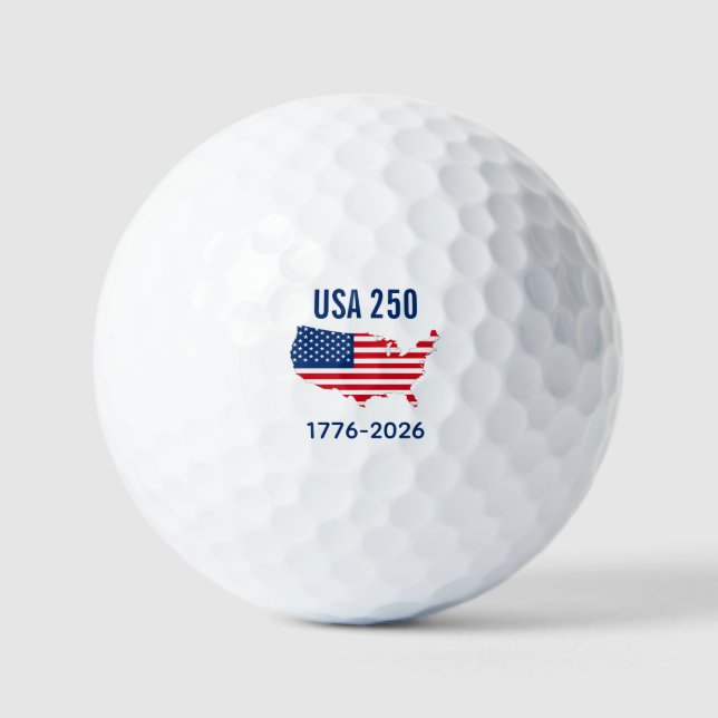 Balles De Golf USA 250 Semiquincentennial Keepsake (Recto)