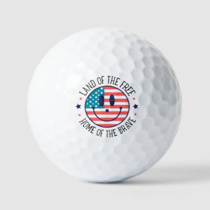 Balles De Golf USA Patriotique