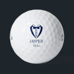 Balles De Golf Usher Blue Tuxedo With Bow Tie<br><div class="desc">These golf balls are a great favor for the ushers in your wedding party. They feature a fabulous tuxedo and bow tie in blue. With a first name in a traditional CAP font and the word usher in a coordinating script font also in blue they're perfect for the ushers. They'd...</div>
