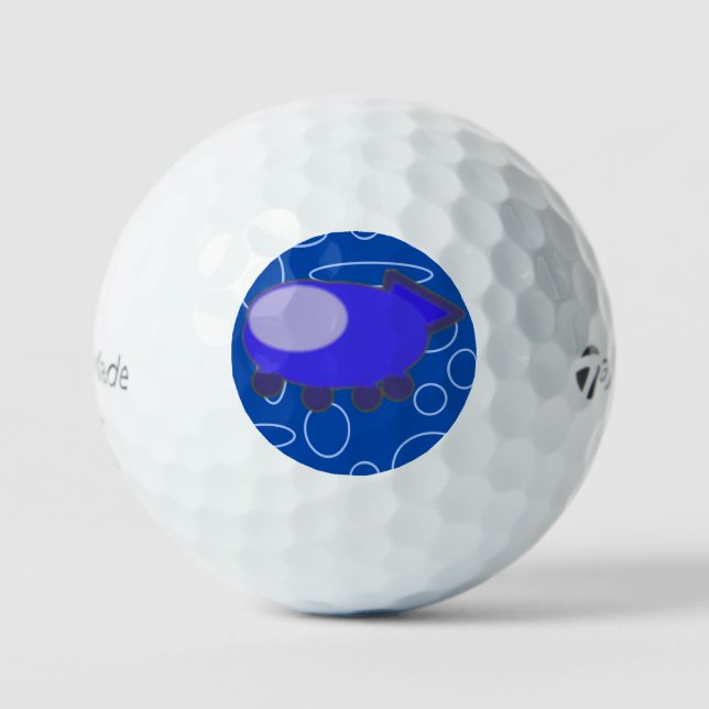 Balles De Golf Vaisseau spatial (Recto)