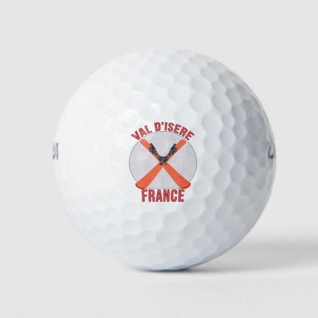 Balles De Golf Val d'Isère, France (Devant)