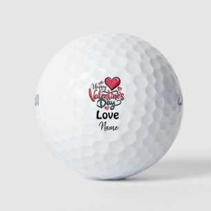 Balles De Golf Valentine's to golfer avec amour vous