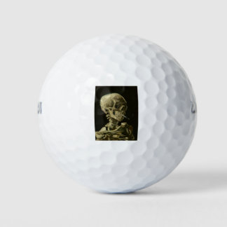 Balles De Golf van gogh Skull